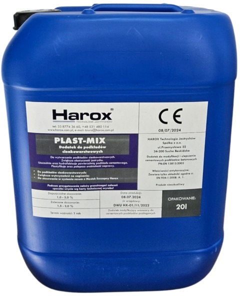 PLAST-MIX (dodatek do jastrychów cienkowarstwowych)